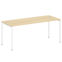 Metal System Quattro Стол офисный на П-образном м/к 40БП.СП-5 Вяз/Мокко металл 1800×720×750 Metal System Quattro Стол офисный на П-образном м/к 40БП.СП-5 Вяз/Мокко металл 1800×720×750