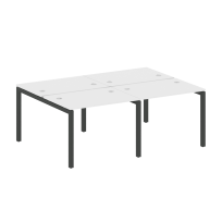 Metal System Quattro Р. ст. на 4 раб. места на П-образном м/к 50БП.СМ-4.1 Акация/Антрацит металл 2000*1475*750 Metal System Quattro Р. ст. на 4 раб. места на П-образном м/к 50БП.СМ-4.1 Акация/Антрацит металл 2000*1475*750