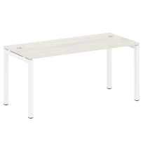 Metal System Quattro Стол офисный на П-образном м/к 50БП.СП-4 Вяз/Мокко металл 1600×720×750 Metal System Quattro Стол офисный на П-образном м/к 50БП.СП-4 Вяз/Мокко металл 1600×720×750