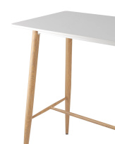 Стол барный Eames DSW белый Стол барный Eames DSW белый