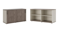 Шкаф-купе низкий New Line NLN36334631 дуб шамони темный Шкаф-купе низкий New Line NLN36334631 дуб шамони темный