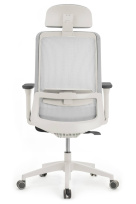 Кресло WORK W-218C white Светло-серый пластик/Светло-серая сетка 65-64-113-123 Кресло WORK W-218C white Светло-серый пластик/Светло-серая сетка 65-64-113-123