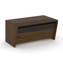 Corner Стол руководителя прямой без тумбы COR.SR-16 Орех лоренцо/Графит 1600×900×750 Corner Стол руководителя прямой без тумбы COR.SR-16 Орех лоренцо/Графит 1600×900×750