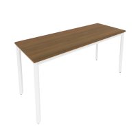 Slim Стол офисный на металлокаркасе С.СП-6.1 Белый/Антрацит металл 1580×600×750 Slim Стол офисный на металлокаркасе С.СП-6.1 Белый/Антрацит металл 1580×600×750