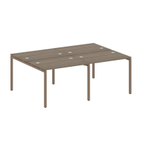 Metal System Quattro Р. ст. на 4 раб. места на П-образном м/к 40БП.СМ-4.1 Акация/Антрацит металл 2000*1475*750 Metal System Quattro Р. ст. на 4 раб. места на П-образном м/к 40БП.СМ-4.1 Акация/Антрацит металл 2000*1475*750