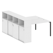 Metal System Quattro Р. ст. с шкафом-купе на П-образном м/к 40БП.РС-СШК-4.3 Т Акация/Антрацит металл 1810*2332*1098 Metal System Quattro Р. ст. с шкафом-купе на П-образном м/к 40БП.РС-СШК-4.3 Т Акация/Антрацит металл 1810*2332*1098