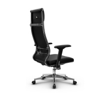 Кресло для руководителя Метта L 1c 42/4D_17834 Кожа перфорированная NewLeather – Черный Кресло для руководителя Метта L 1c 42/4D_17834 Кожа перфорированная NewLeather – Черный
