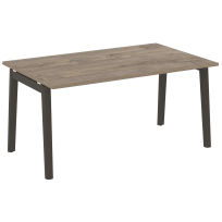 Onix Wood Стол переговорный (1 столешница) OW.PRG-1.4 Белый бриллиант/Дуб светлый/Белый металл 1580*980*750 Onix Wood Стол переговорный (1 столешница) OW.PRG-1.4 Белый бриллиант/Дуб светлый/Белый металл 1580*980*750