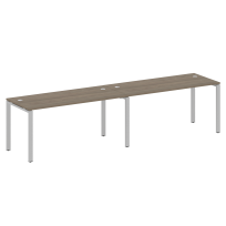 Metal System Р. ст. на 2 раб. места на П-образном м/к БП.СМ-2.4 Акация/Антрацит металл 3200*720*750 Metal System Р. ст. на 2 раб. места на П-образном м/к БП.СМ-2.4 Акация/Антрацит металл 3200*720*750