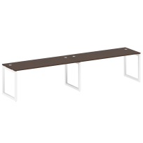 Metal System Quattro Р. ст. на 2 раб. места на О-образном м/к 50БО.СМ-2.5 Акация/Антрацит металл 3600*720*750 Metal System Quattro Р. ст. на 2 раб. места на О-образном м/к 50БО.СМ-2.5 Акация/Антрацит металл 3600*720*750