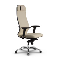 Кресло для руководителя Метта L 1m 38K2/4D_17838_Кожа перфорированная NewLeather – Темно-коричневый Кресло для руководителя Метта L 1m 38K2/4D_17838_Кожа перфорированная NewLeather – Темно-коричневый