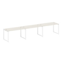 Metal System Р. ст. на 3 раб. места на О-образном м/к БО.СМ-3.3 Акация/Антрацит металл 4200*720*750 Metal System Р. ст. на 3 раб. места на О-образном м/к БО.СМ-3.3 Акация/Антрацит металл 4200*720*750