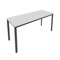 Slim Стол офисный на металлокаркасе С.СП-6.1 Белый/Антрацит металл 1580×600×750 Slim Стол офисный на металлокаркасе С.СП-6.1 Белый/Антрацит металл 1580×600×750