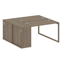 Metal System Quattro Р. ст. с шкафом-купе на О-образном м/к 40БО.РС-СШК-1.2 Т Акация/Антрацит металл 1610*1475*750 Metal System Quattro Р. ст. с шкафом-купе на О-образном м/к 40БО.РС-СШК-1.2 Т Акация/Антрацит металл 1610*1475*750