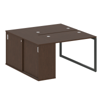 Metal System Quattro Р. ст. с шкафом-купе на О-образном м/к 40БО.РС-СШК-1.1 Т Акация/Антрацит металл 1410*1475*750 Metal System Quattro Р. ст. с шкафом-купе на О-образном м/к 40БО.РС-СШК-1.1 Т Акация/Антрацит металл 1410*1475*750