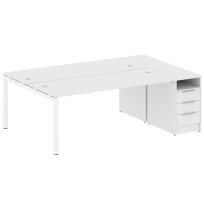 Metal System Quattro Р. ст. с тумбой на П-образном м/к 50БП.РС-СТП-2.5 Акация/Антрацит металл 2212*1475*750 Metal System Quattro Р. ст. с тумбой на П-образном м/к 50БП.РС-СТП-2.5 Акация/Антрацит металл 2212*1475*750
