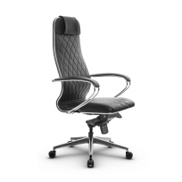 Кресло для руководителя Метта L 1m 40M/K_17839_Кожа перфорированная NewLeather – Черный Кресло для руководителя Метта L 1m 40M/K_17839_Кожа перфорированная NewLeather – Черный