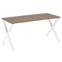 Loft Стол рабочий VR.L-SRX-4.7 Тиквуд тёмный/Чёрный металл 1580×720×750
