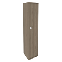 Style Шкаф высокий узкий правый Л.СУ-1.9 (R) Белый 412×410×1980