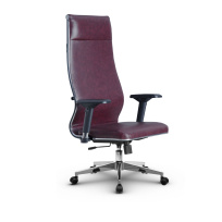 Кресло для руководителя Метта L 1m 42/4D_17834_Кожа перфорированная NewLeather – Темно-коричневый Кресло для руководителя Метта L 1m 42/4D_17834_Кожа перфорированная NewLeather – Темно-коричневый