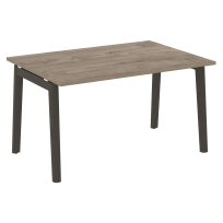 Onix Wood Стол переговорный (1 столешница) OW.PRG-1.3 Белый бриллиант/Дуб светлый/Белый металл 1380*980*750 Onix Wood Стол переговорный (1 столешница) OW.PRG-1.3 Белый бриллиант/Дуб светлый/Белый металл 1380*980*750