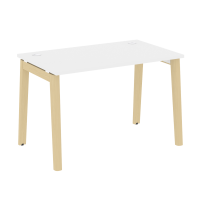 Onix Wood Стол офисный OW.SP-2.7 Дуб мали/Дуб светлый/Белый металл 1180×720×750 Onix Wood Стол офисный OW.SP-2.7 Дуб мали/Дуб светлый/Белый металл 1180×720×750
