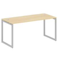 Metal System Quattro Стол офисный на О-образном м/к 40БО.СП-4 Вяз/Мокко металл 1600×720×750