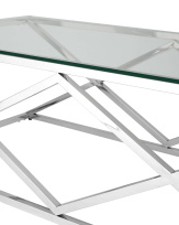 Журнальный стол 120×60 ИНСИГНИЯ серебро Журнальный стол 120×60 ИНСИГНИЯ серебро