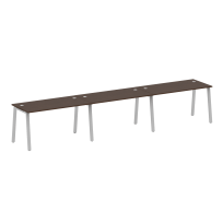 Metal System Р. ст. на 3 раб. места на А-образном м/к БА.СМ-3.3 Акация/Антрацит металл 4200*720*750 Metal System Р. ст. на 3 раб. места на А-образном м/к БА.СМ-3.3 Акация/Антрацит металл 4200*720*750