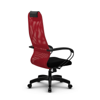 Кресло для руководителя Metta SU-BP-8 (SU-BK130-8) PL / Красный – Красный