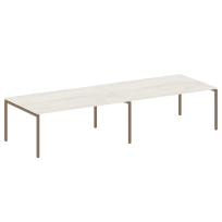 Metal System Quattro Перег. стол (2 столешницы) на П-образном м/к 40БП.ПРГ-2.5 Акация/Антрацит металл 3600*1235*750 Metal System Quattro Перег. стол (2 столешницы) на П-образном м/к 40БП.ПРГ-2.5 Акация/Антрацит металл 3600*1235*750