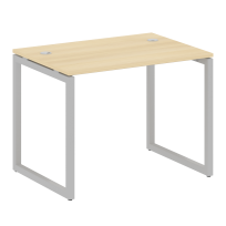Metal System Quattro Стол офисный на О-образном м/к 40БО.СП-1 Вяз/Мокко металл 1000×720×750