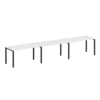 Metal System Р. ст. на 3 раб. места на П-образном м/к БП.СМ-3.3 Акация/Антрацит металл 4200*720*750 Metal System Р. ст. на 3 раб. места на П-образном м/к БП.СМ-3.3 Акация/Антрацит металл 4200*720*750