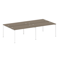 Metal System Quattro Р. ст. на 4 раб. места на П-образном м/к 40БП.СМ-4.3 Акация/Антрацит металл 2800*1475*750 Metal System Quattro Р. ст. на 4 раб. места на П-образном м/к 40БП.СМ-4.3 Акация/Антрацит металл 2800*1475*750