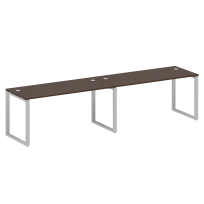 Metal System Р. ст. на 2 раб. места на О-образном м/к БО.СМ-2.4 Акация/Антрацит металл 3200*720*750 Metal System Р. ст. на 2 раб. места на О-образном м/к БО.СМ-2.4 Акация/Антрацит металл 3200*720*750