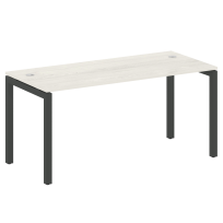 Metal System Quattro Стол офисный на П-образном м/к 50БП.СП-4 Вяз/Мокко металл 1600×720×750 Metal System Quattro Стол офисный на П-образном м/к 50БП.СП-4 Вяз/Мокко металл 1600×720×750