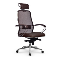 Кресло для руководителя Samurai SL-2.041 Infinity Easy Clean черный плюс