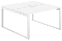 Стол-бенч с лючком Allegro / 1200×1638×750 / Профиль О-образный: 70×20 Белый / Столешница: Белый / AG.137.WH.L.72.WH Стол-бенч с лючком Allegro / 1200×1638×750 / Профиль О-образный: 70×20 Белый / Столешница: Белый / AG.137.WH.L.72.WH