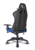 Геймерское кресло CLG-801LXH BLUE кожа PU Синий / крестовина пластик