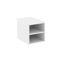 Тумба для документов с двумя открытыми нишами Style Project SN.TP-012 / Тиквуд Светлый / 343×491×352 Тумба для документов с двумя открытыми нишами Style Project SN.TP-012 / Тиквуд Светлый / 343×491×352
