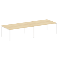 Metal System Quattro Перег. стол (2 столешницы) на П-образном м/к 40БП.ПРГ-2.5 Акация/Антрацит металл 3600*1235*750 Metal System Quattro Перег. стол (2 столешницы) на П-образном м/к 40БП.ПРГ-2.5 Акация/Антрацит металл 3600*1235*750