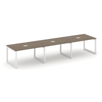 Стол для переговоров Style Project SN-5O.SPRG-024 Акация Лорка/Металл Черный 4740×980×750 Стол для переговоров Style Project SN-5O.SPRG-024 Акация Лорка/Металл Черный 4740×980×750