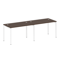 Metal System Quattro Р. ст. на 2 раб. места на П-образном м/к 40БП.СМ-2.2 Акация/Антрацит металл 2400*720*750 Metal System Quattro Р. ст. на 2 раб. места на П-образном м/к 40БП.СМ-2.2 Акация/Антрацит металл 2400*720*750