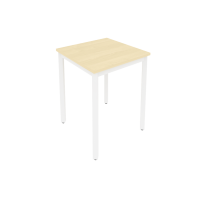 Slim Стол офисный на металлокаркасе С.СП-1.1 Белый/Антрацит металл 600×600×750 Slim Стол офисный на металлокаркасе С.СП-1.1 Белый/Антрацит металл 600×600×750