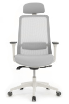 Кресло WORK W-218C white Светло-серый пластик/Светло-серая сетка 65-64-113-123 Кресло WORK W-218C white Светло-серый пластик/Светло-серая сетка 65-64-113-123