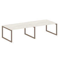 Metal System Quattro Перег. стол (2 столешницы) на О-образном м/к 50БО.ПРГ-2.4 Акация/Антрацит металл 3200*1235*750 Metal System Quattro Перег. стол (2 столешницы) на О-образном м/к 50БО.ПРГ-2.4 Акация/Антрацит металл 3200*1235*750