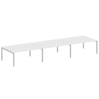 Metal System Quattro Р. ст. на 6 раб. места на П-образном м/к 50БП.СМ-6.5 Акация/Антрацит металл 5400*1475*750 Metal System Quattro Р. ст. на 6 раб. места на П-образном м/к 50БП.СМ-6.5 Акация/Антрацит металл 5400*1475*750