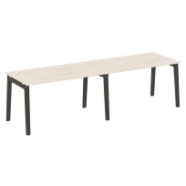 Onix Wood Рабочая станция OW.RS-2.3.8 Белый бриллиант/Дуб светлый/Белый металл 2760*800*750 Onix Wood Рабочая станция OW.RS-2.3.8 Белый бриллиант/Дуб светлый/Белый металл 2760*800*750
