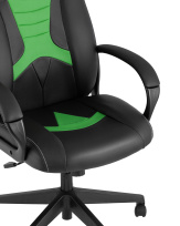 Кресло игровое TopChairs ST-CYBER 9 черный/зеленый Кресло игровое TopChairs ST-CYBER 9 черный/зеленый