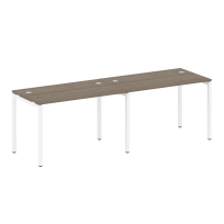 Metal System Quattro Р. ст. на 2 раб. места на П-образном м/к 40БП.СМ-2.2 Акация/Антрацит металл 2400*720*750 Metal System Quattro Р. ст. на 2 раб. места на П-образном м/к 40БП.СМ-2.2 Акация/Антрацит металл 2400*720*750